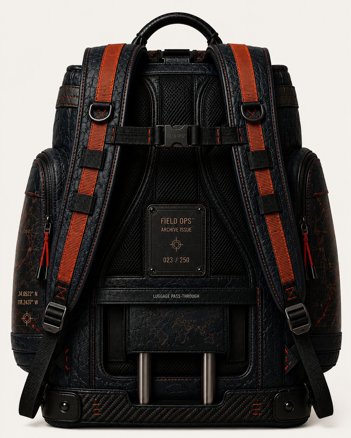 Group D World Stage Transit Pack, harness and luggage pass through.