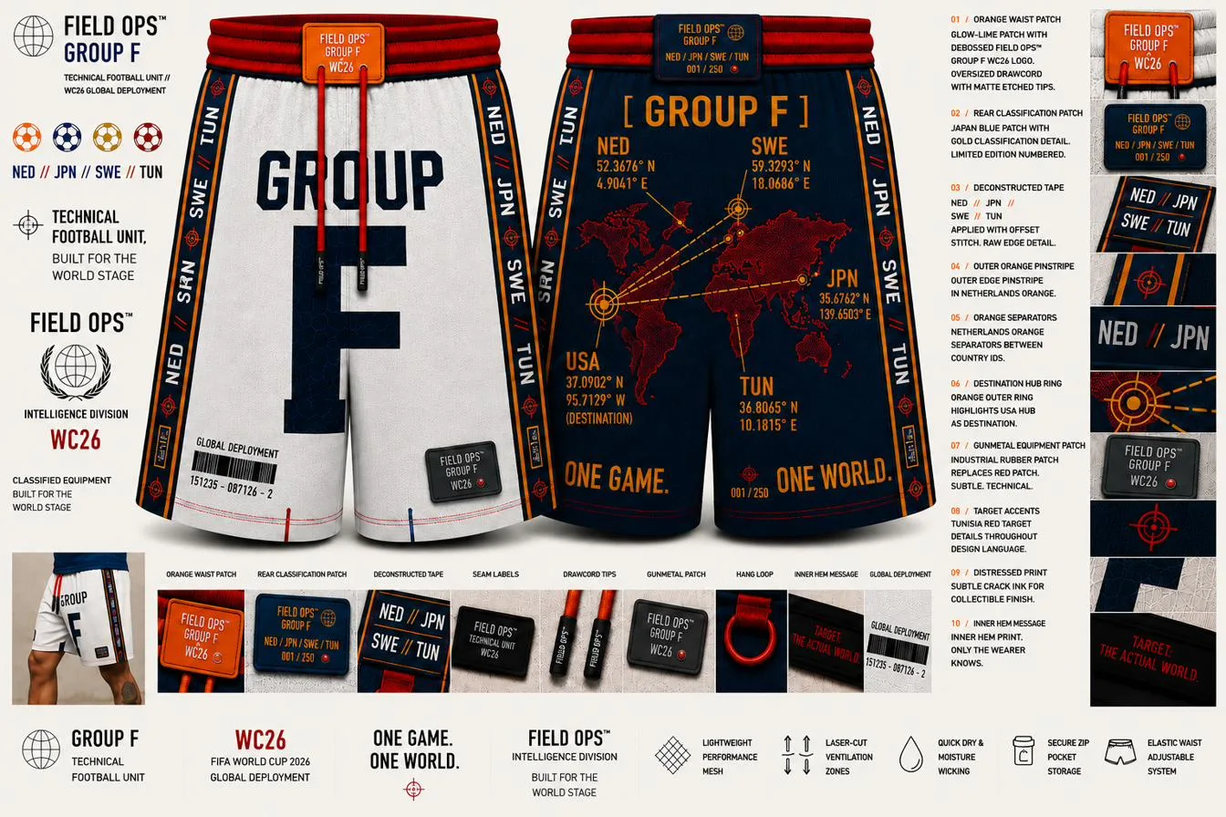 Group F Global Deployment Short, full specification.