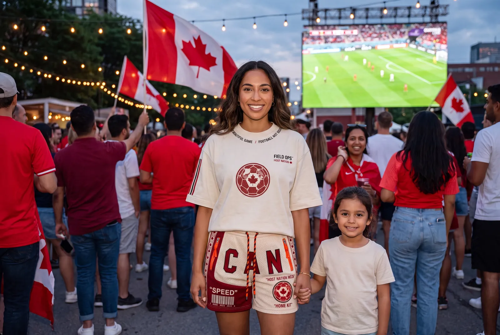 FIELD OPS Host Nation Canada — Fan Zone · Two Generations.