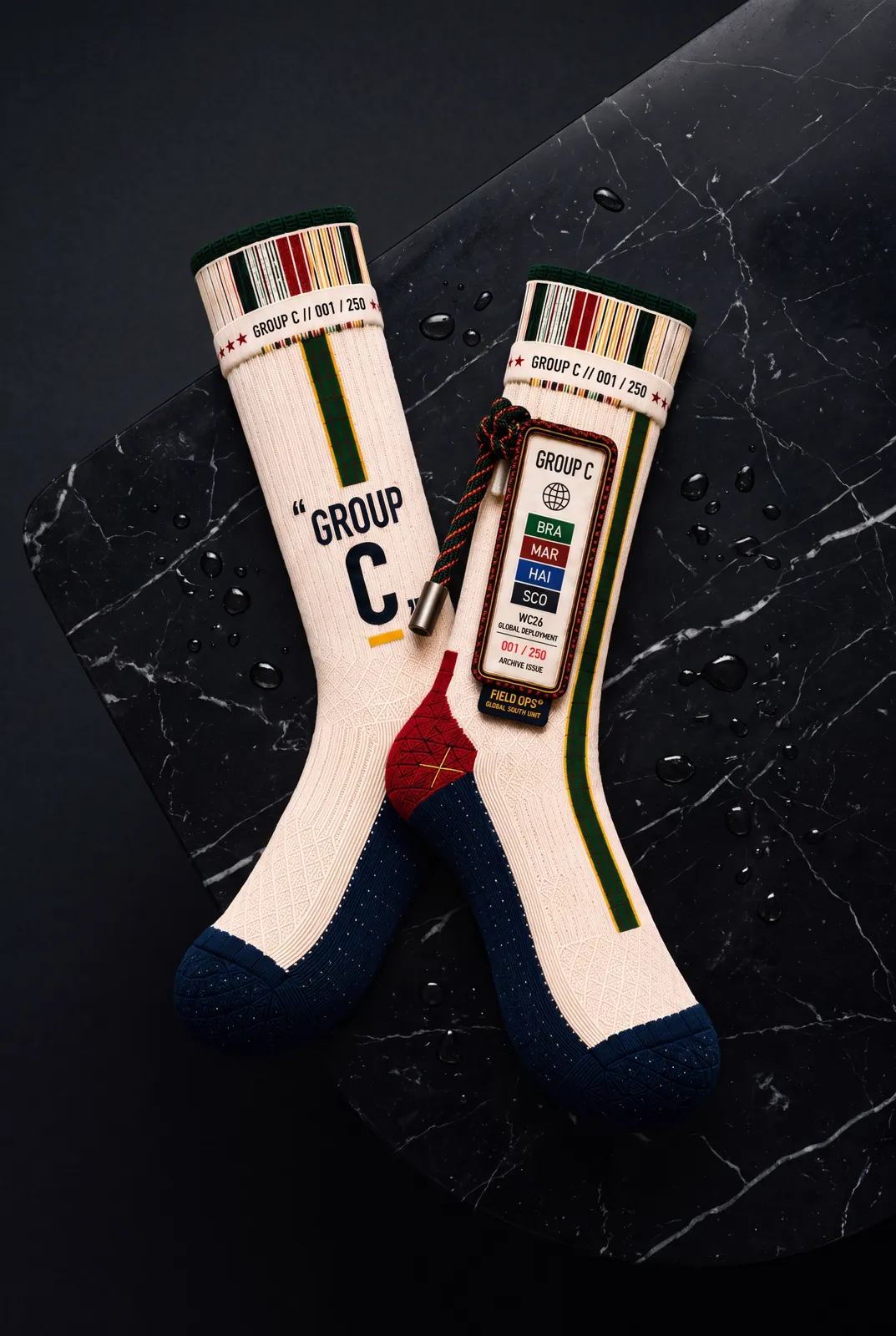 FIELD OPS Group C — Socks · Marble.