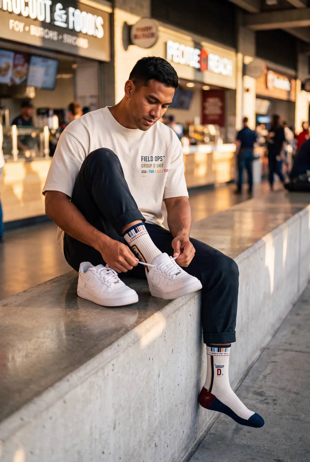 FIELD OPS Group D — Concourse · Socks.