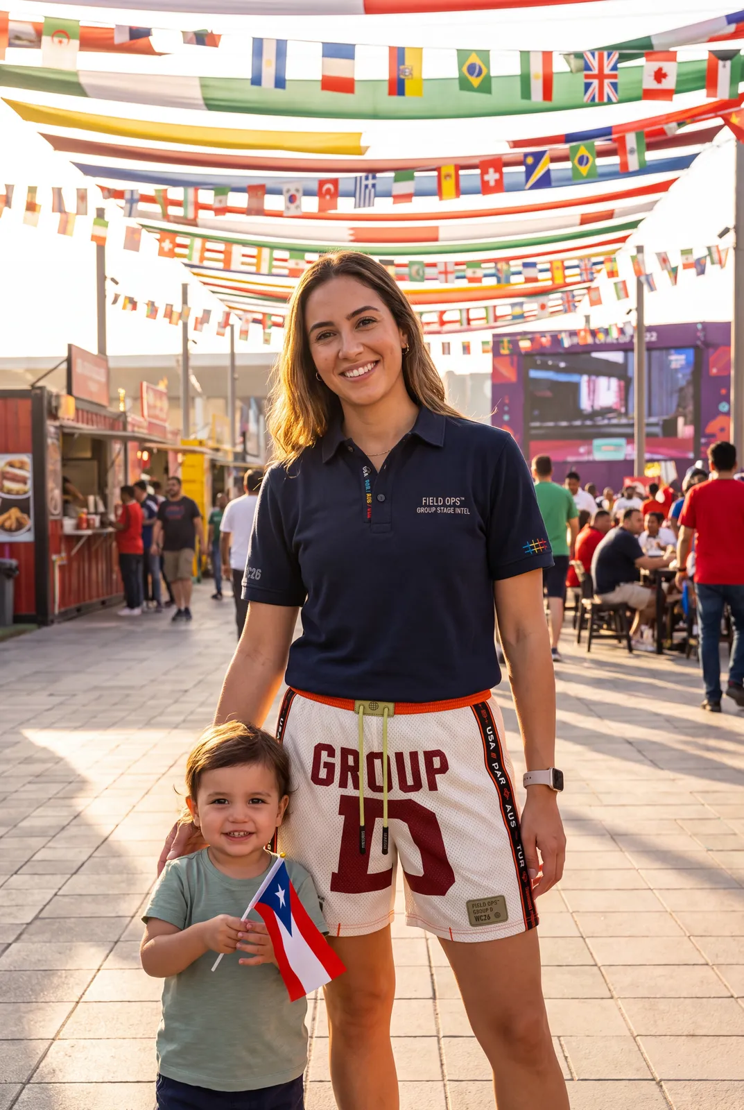 FIELD OPS Group D — Fan Zone · Two Generations.