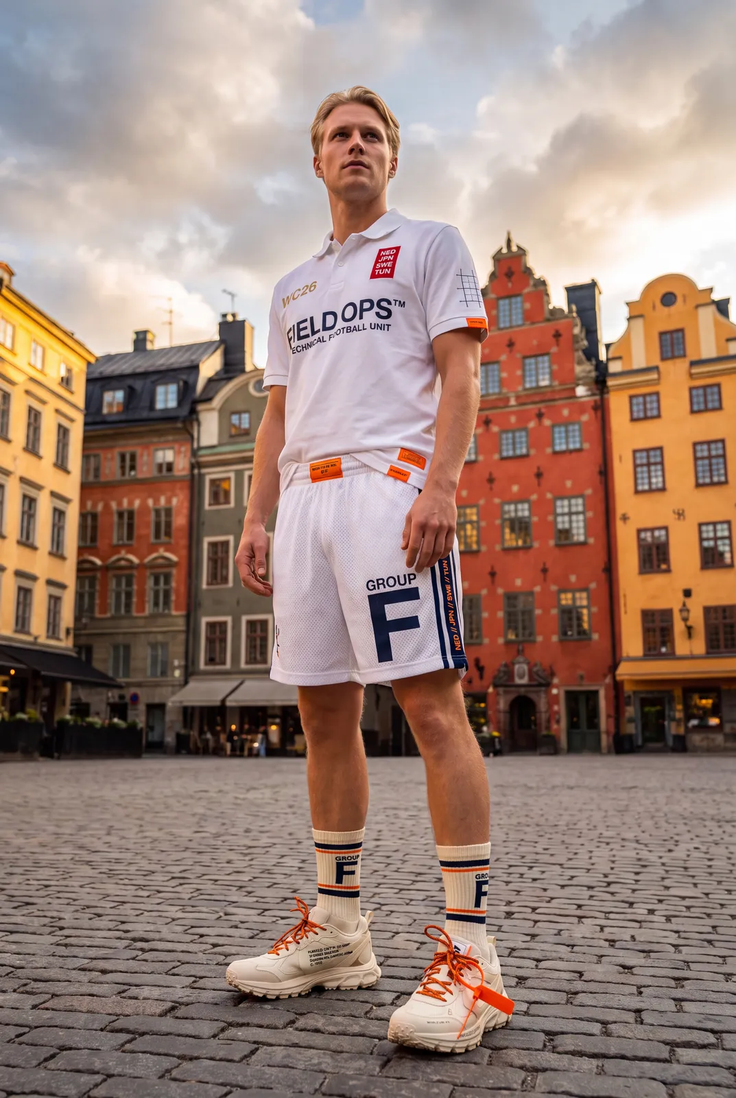 Full kit in Gamla Stan.