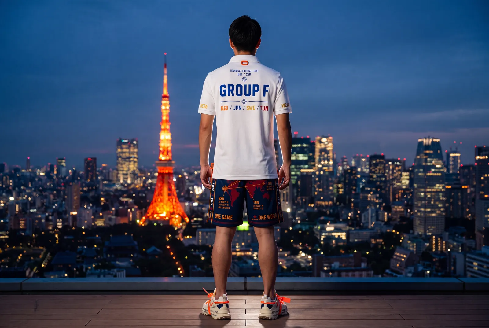 FIELD OPS Group F — Tokyo · Worn Back.