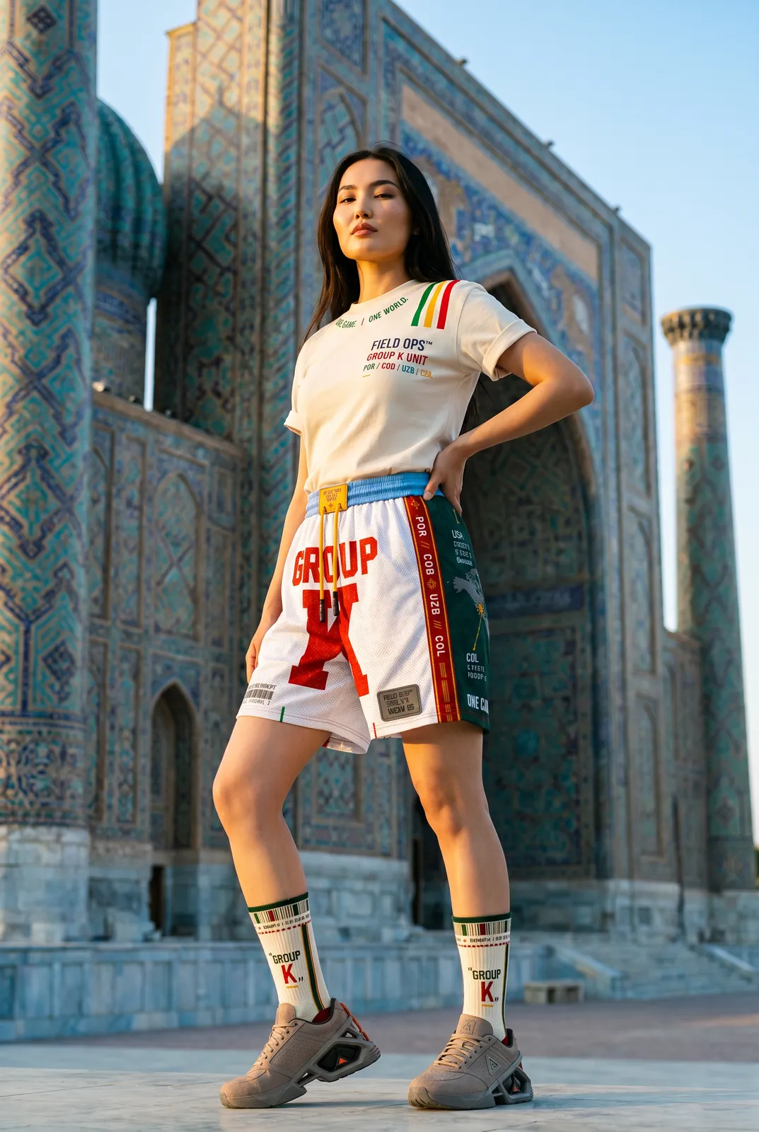 Group K kit at the Registan.