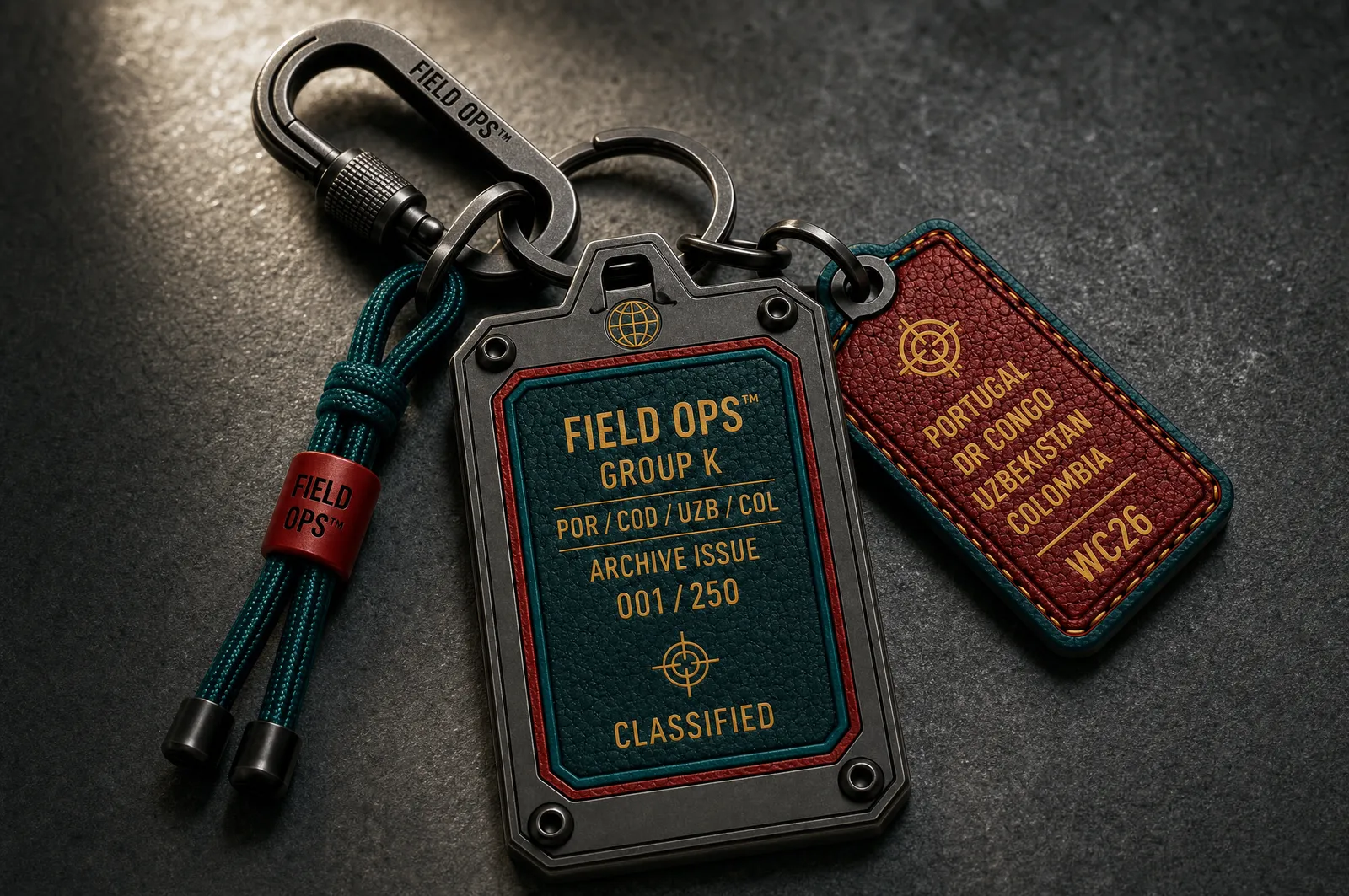 FIELD OPS Group K — Keychain · Macro.