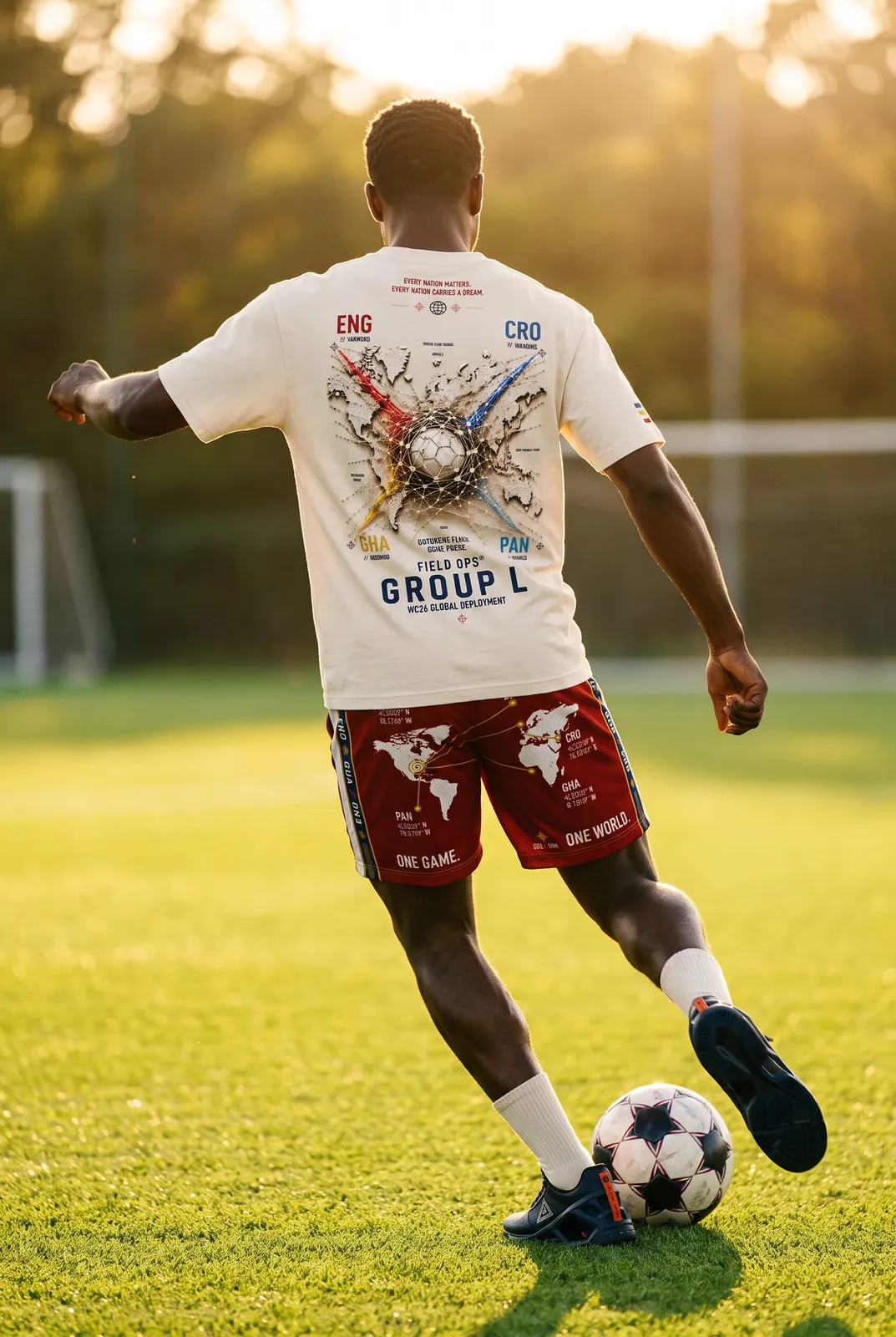 FIELD OPS Group L — Pitchside · Warmup.