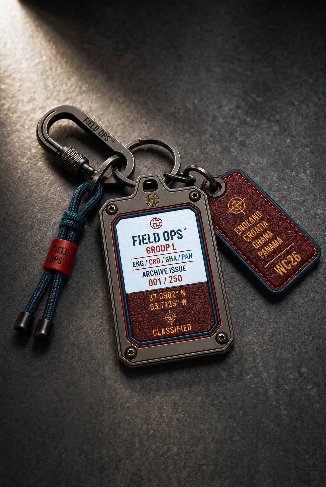 FIELD OPS Group L — Keychain · Macro.
