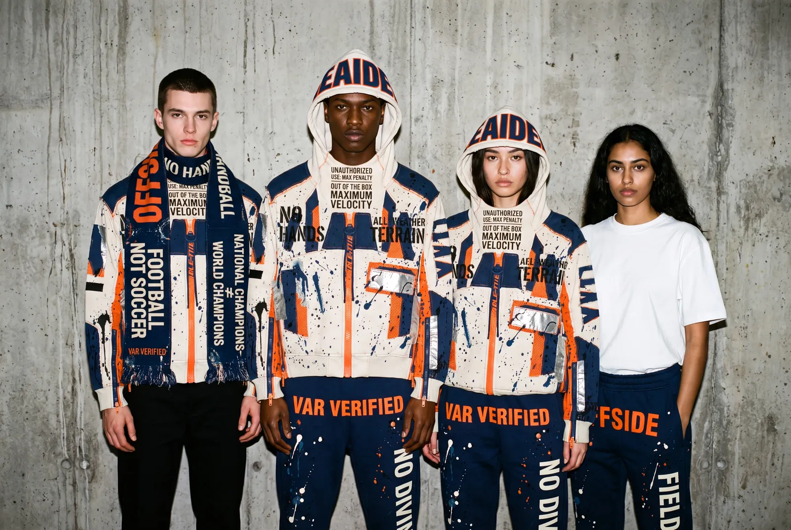 FIELD OPS HEADER Hoodie capsule. Closing · The Squad.