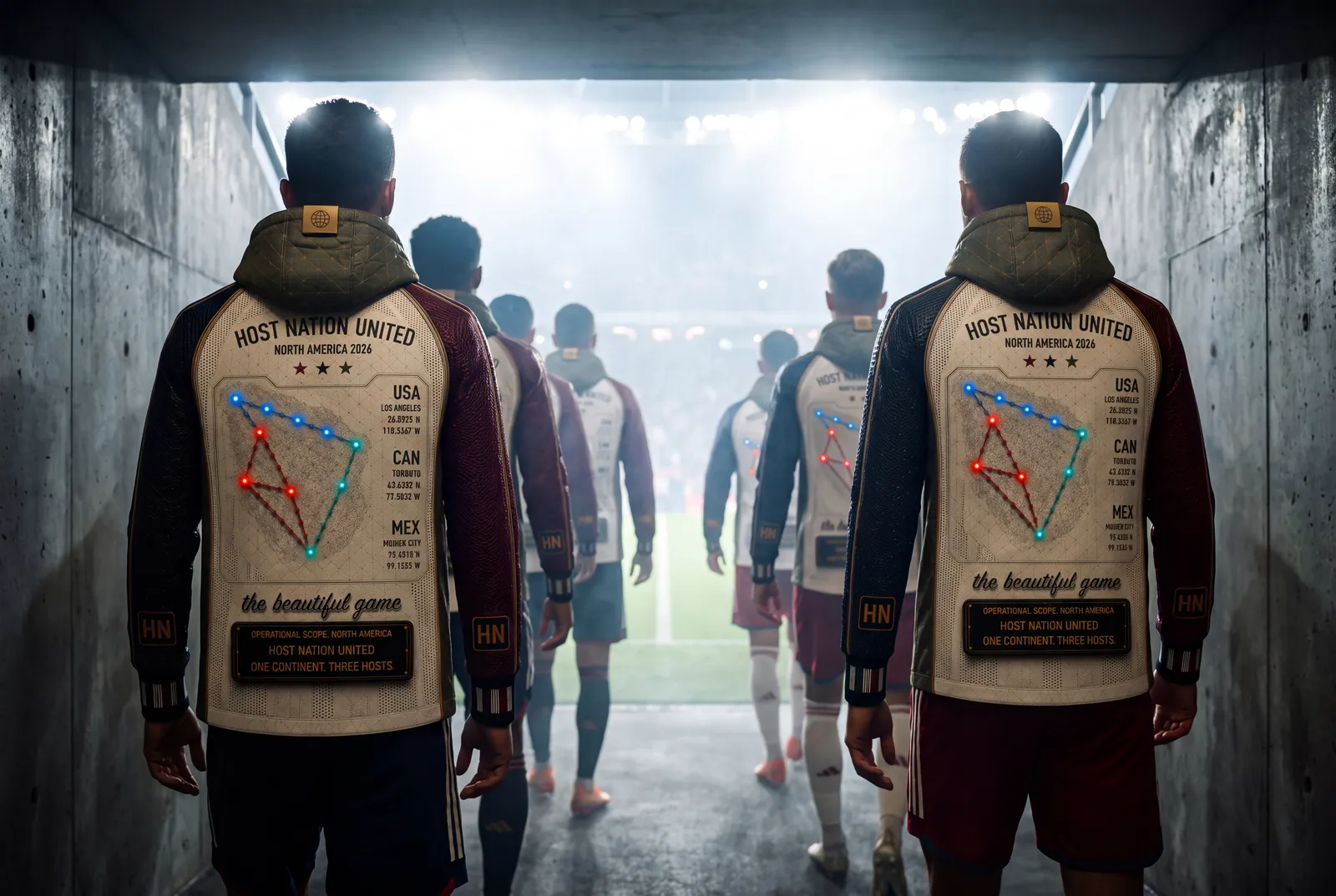 FIELD OPS Host Nation Jacket — Walkout · Back Hero.