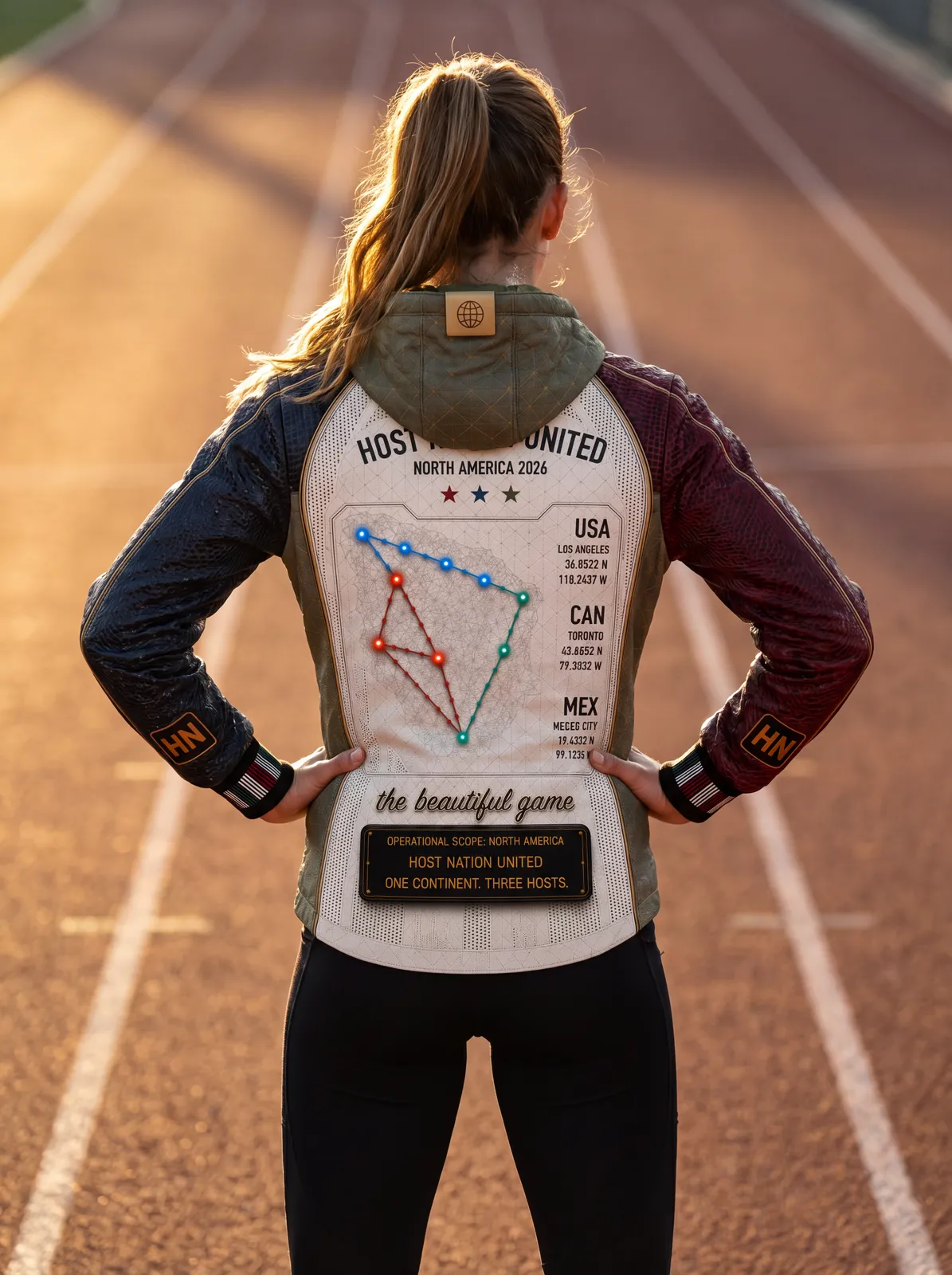 FIELD OPS Host Nation Jacket — Track · Back Hero.