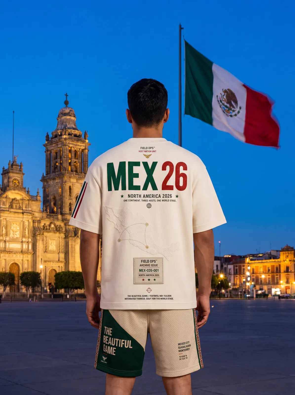 FIELD OPS Host Nation Mexico — Zócalo · Worn Back.
