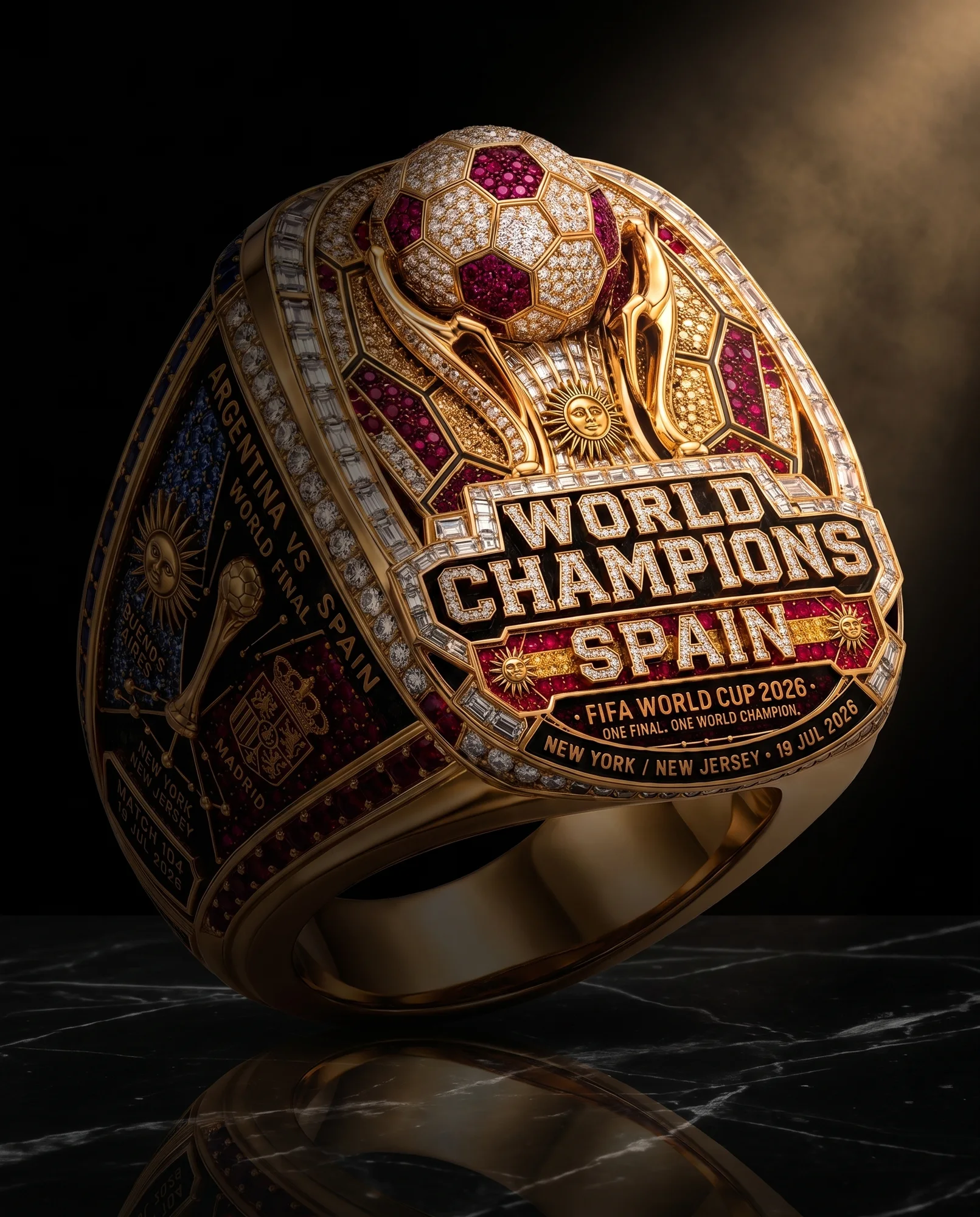 Championship Ring campaign photograph.