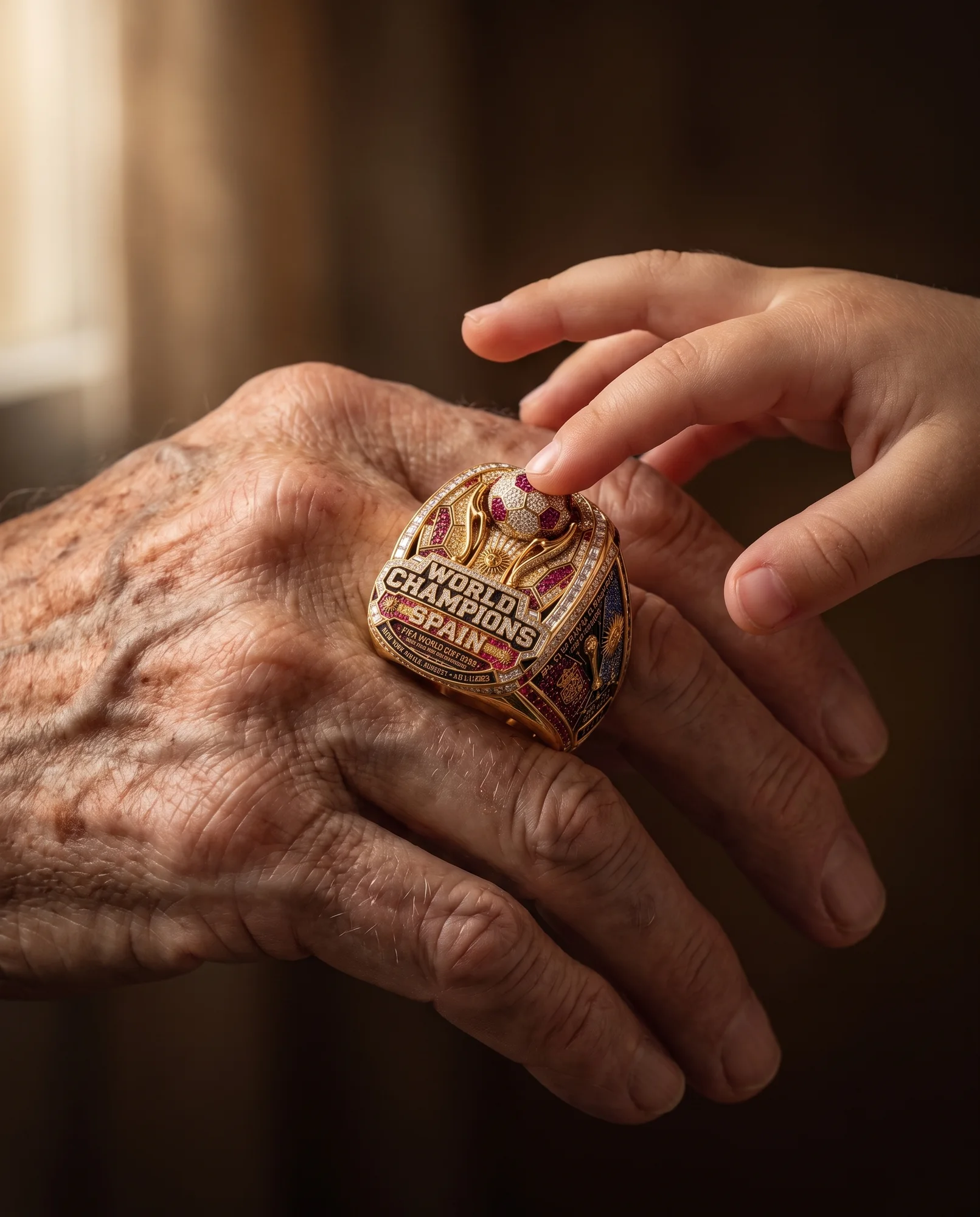 Championship Ring campaign photograph.