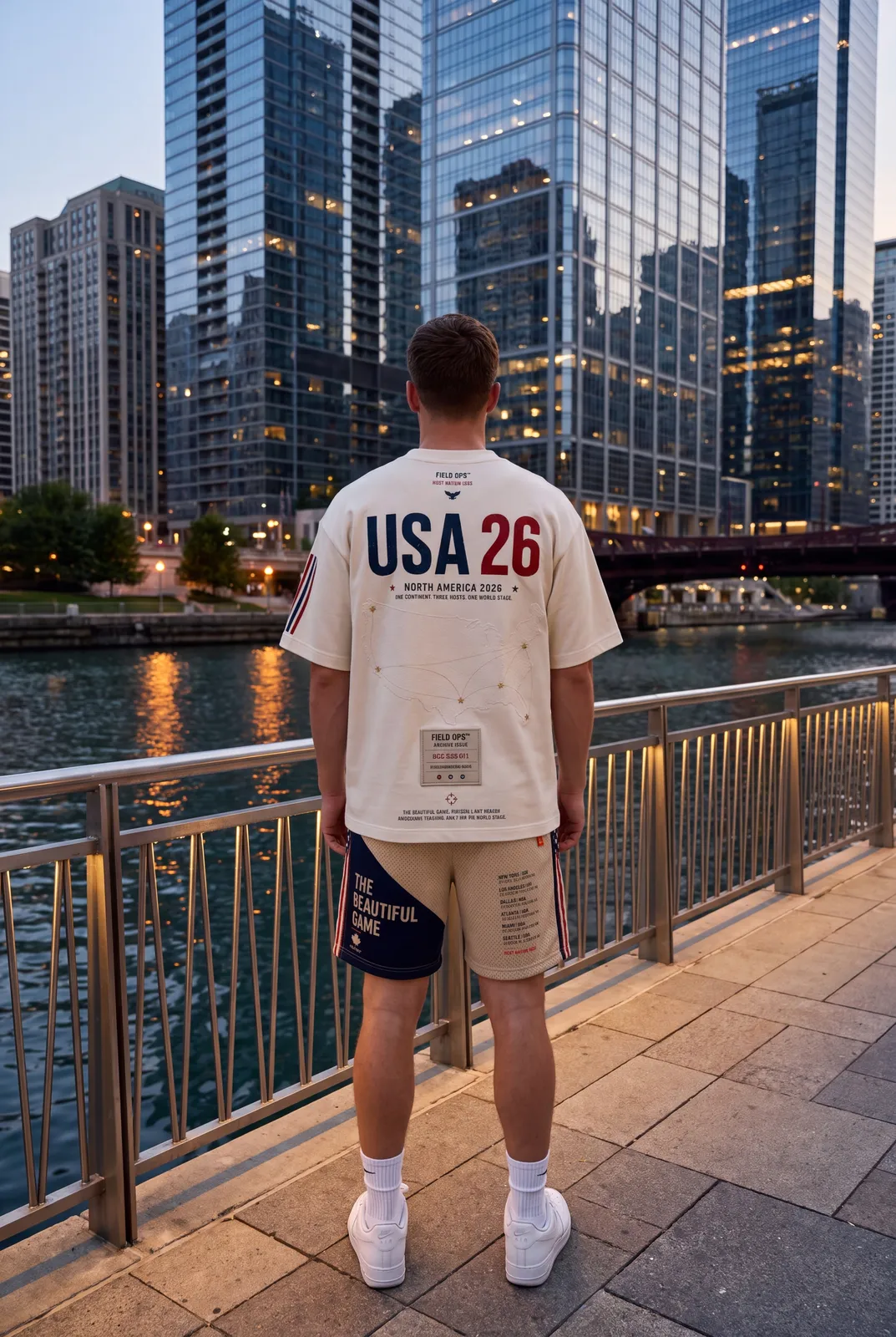 FIELD OPS Host Nation USA — Chicago · Worn Back.