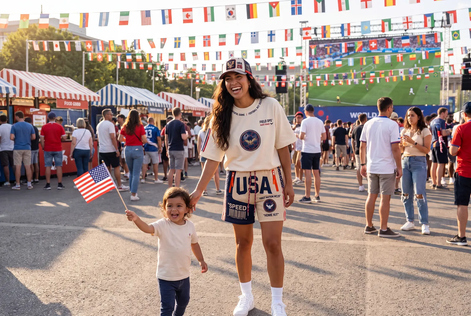 FIELD OPS Host Nation USA — Fan Zone · Two Generations.
