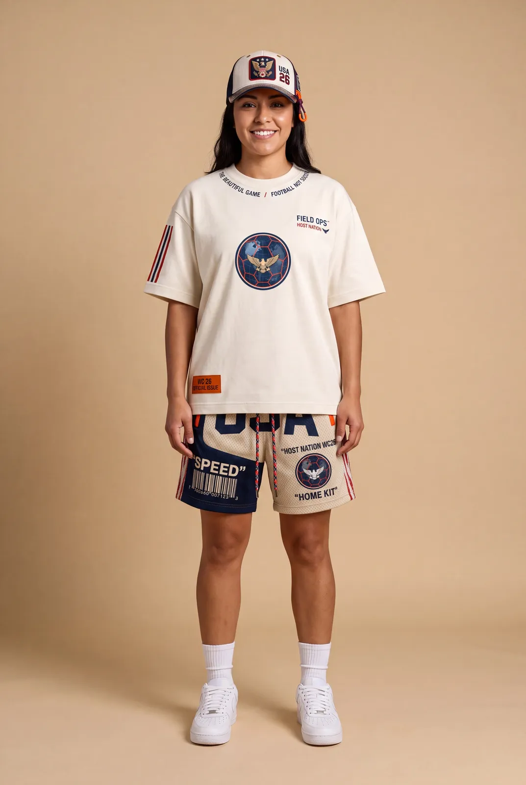 FIELD OPS Host Nation USA — Studio · Tee + Cap.