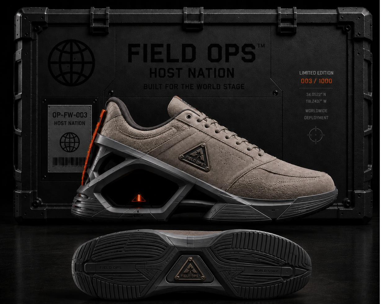 Host Nation Footwear, profile.