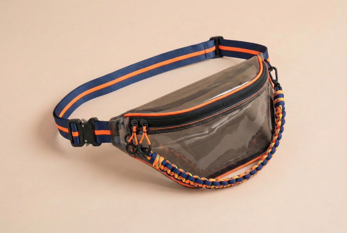 CLEAR BELT BAG